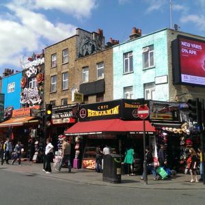 Camden High Street market corner